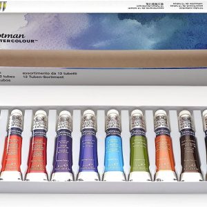 Cotman Tube Watercolor Set-12/Set (並行輸入品)