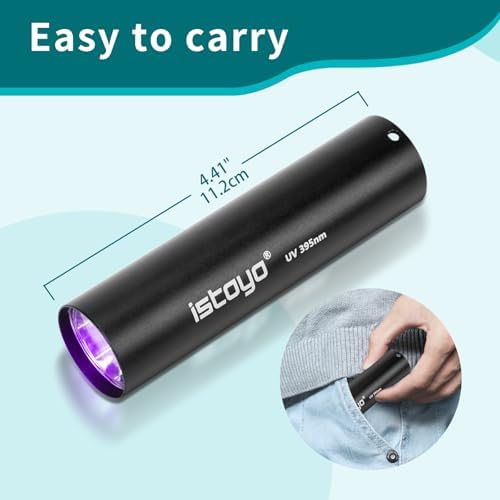 ISTOYO 30g強力瞬間接着剤、超多用途接着剤、uvランプ照射後4秒以内に急速に硬化でき、395 NM充電可能UV懐中電灯付き、金属、プラスチック、陶磁器 、ガラス、に使用できる、修復/固定/粘合/シール - 画像 (6)