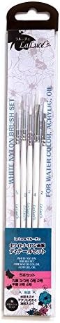 モリベクリエーション LALUCE ホワイトナイロン画筆ディテールセット 5本組 MNG-STD